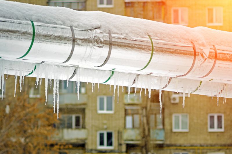 Winter pipe insulation