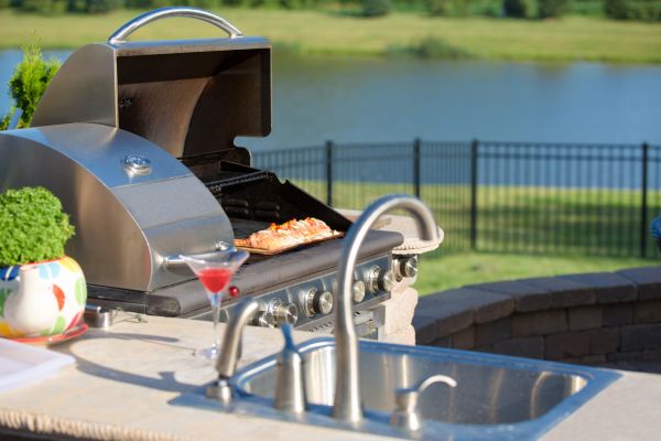 Cost of Outdoor Kitchen Plumbing in Downingtown